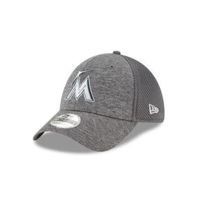 Sapca New Era Miami Marlins MLB Classic Neo 39THIRTY Stretch Fit - Gri